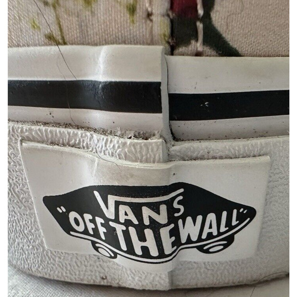 VANS Authentic shoes women Sz 5.5/ Mens 4 Roses Flower FLoral Skate - Picture 16 of 16